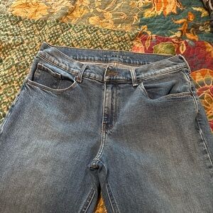 Mott and Bow Women's Boyfriend Jeans in Classic Blue